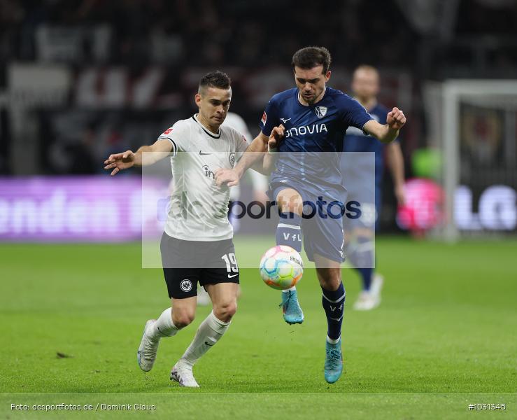 VfL Bochum, Eintracht Frankfurt, 1. Bundesliga, Bundesliga, Voetball, Sport, Le Football, Germany, Futbol, Fotball, Fussball, Deutschland, DFL, DFB, Calcio, 2022/23, Saison 2022/2023 - Bild-ID: 1031345