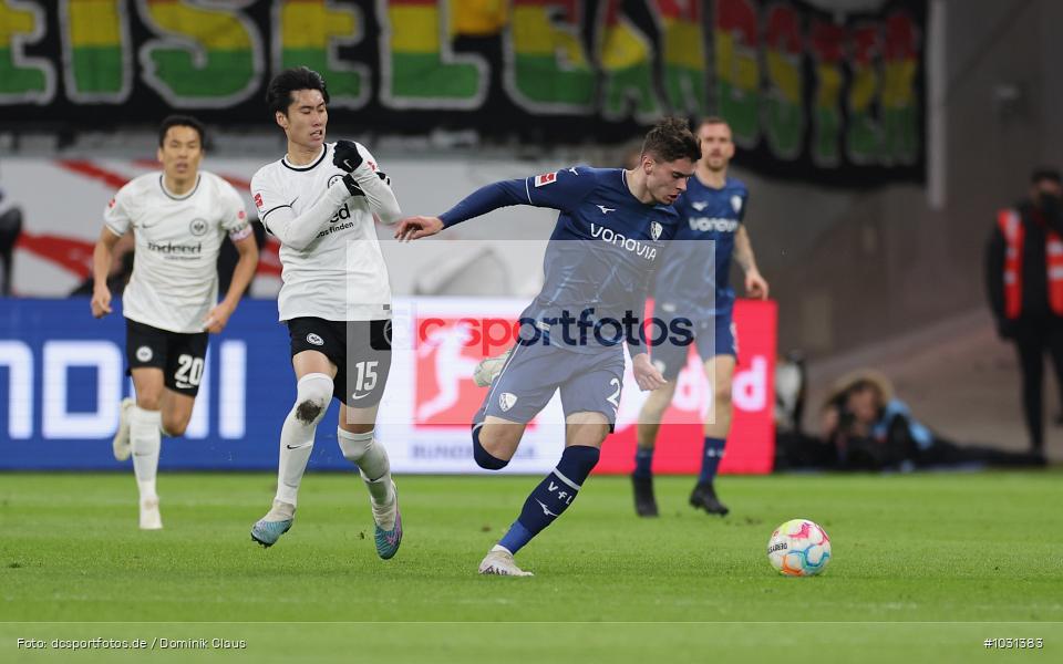 VfL Bochum, Eintracht Frankfurt, 1. Bundesliga, Bundesliga, Voetball, Sport, Le Football, Germany, Futbol, Fotball, Fussball, Deutschland, DFL, DFB, Calcio, 2022/23, Saison 2022/2023 - Bild-ID: 1031383
