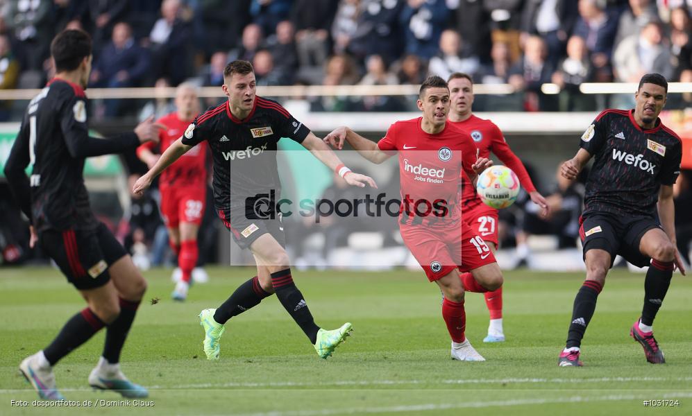 1. FC Union Berlin, Eintracht Frankfurt, Pokal, DFB-Pokal, Voetball, Sport, Le Football, Germany, Futbol, Fotball, Fussball, Deutschland, DFL, DFB, Calcio, 2022/23, Saison 2022/2023 - Bild-ID: 1031724 1. FC Union Berlin, Eintracht Frankfurt, Pokal, DFB-Pokal, Voetball, Sport, Le Football, Germany, Futbol, Fotball, Fussball, Deutschland, DFL, DFB, Calcio, 2022/23, Saison 2022/2023 - Bild-ID: 1031724