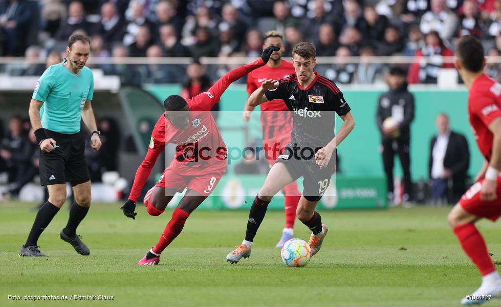 1. FC Union Berlin, Eintracht Frankfurt, Pokal, DFB-Pokal, Voetball, Sport, Le Football, Germany, Futbol, Fotball, Fussball, Deutschland, DFL, DFB, Calcio, 2022/23, Saison 2022/2023 - Bild-ID: 1031727 1. FC Union Berlin, Eintracht Frankfurt, Pokal, DFB-Pokal, Voetball, Sport, Le Football, Germany, Futbol, Fotball, Fussball, Deutschland, DFL, DFB, Calcio, 2022/23, Saison 2022/2023 - Bild-ID: 1031727