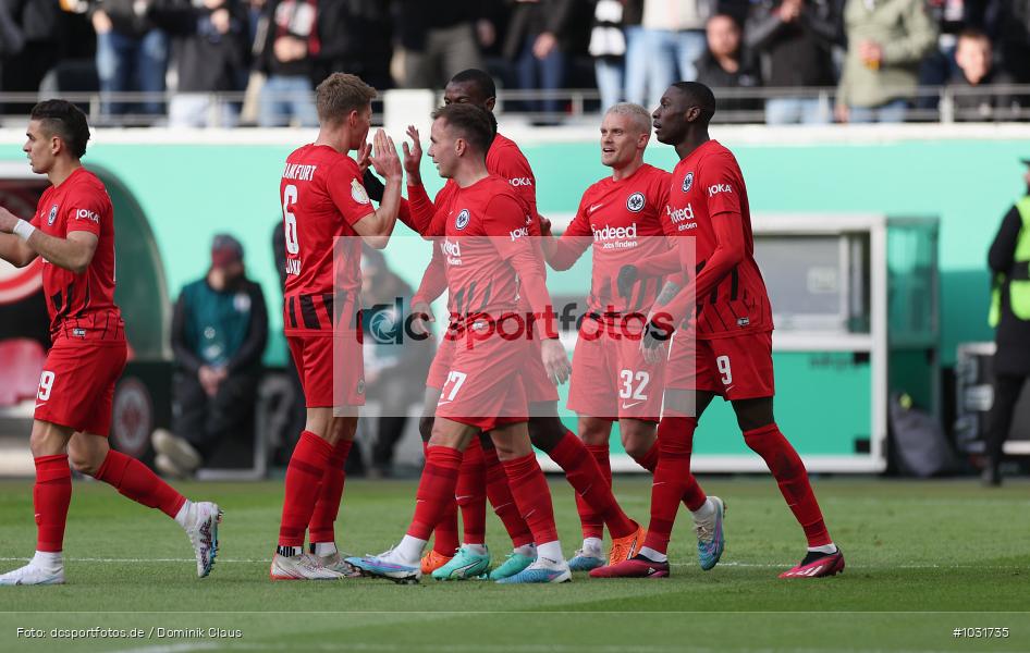 1. FC Union Berlin, Eintracht Frankfurt, Pokal, DFB-Pokal, Voetball, Sport, Le Football, Germany, Futbol, Fotball, Fussball, Deutschland, DFL, DFB, Calcio, 2022/23, Saison 2022/2023 - Bild-ID: 1031735 1. FC Union Berlin, Eintracht Frankfurt, Pokal, DFB-Pokal, Voetball, Sport, Le Football, Germany, Futbol, Fotball, Fussball, Deutschland, DFL, DFB, Calcio, 2022/23, Saison 2022/2023 - Bild-ID: 1031735