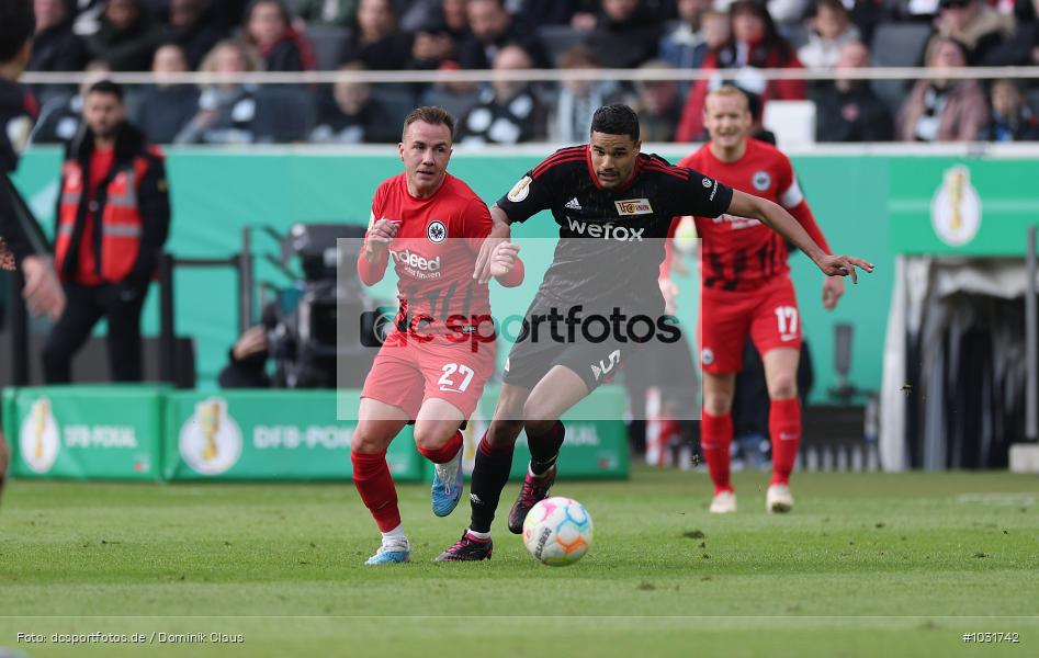 1. FC Union Berlin, Eintracht Frankfurt, Pokal, DFB-Pokal, Voetball, Sport, Le Football, Germany, Futbol, Fotball, Fussball, Deutschland, DFL, DFB, Calcio, 2022/23, Saison 2022/2023 - Bild-ID: 1031742