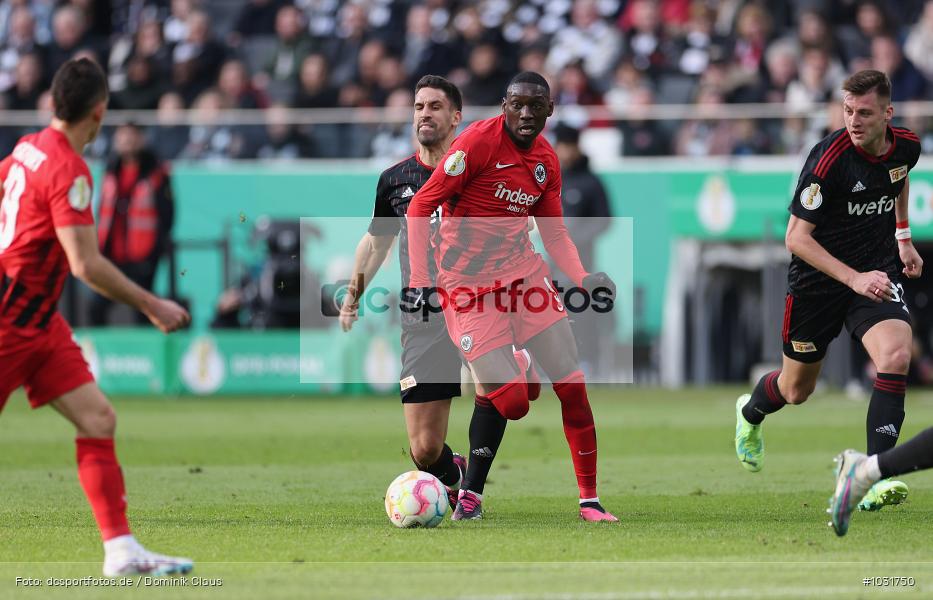 1. FC Union Berlin, Eintracht Frankfurt, Pokal, DFB-Pokal, Voetball, Sport, Le Football, Germany, Futbol, Fotball, Fussball, Deutschland, DFL, DFB, Calcio, 2022/23, Saison 2022/2023 - Bild-ID: 1031750 1. FC Union Berlin, Eintracht Frankfurt, Pokal, DFB-Pokal, Voetball, Sport, Le Football, Germany, Futbol, Fotball, Fussball, Deutschland, DFL, DFB, Calcio, 2022/23, Saison 2022/2023 - Bild-ID: 1031750