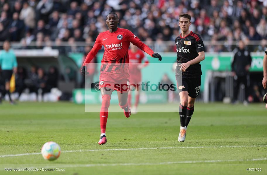 1. FC Union Berlin, Eintracht Frankfurt, Pokal, DFB-Pokal, Voetball, Sport, Le Football, Germany, Futbol, Fotball, Fussball, Deutschland, DFL, DFB, Calcio, 2022/23, Saison 2022/2023 - Bild-ID: 1031753 1. FC Union Berlin, Eintracht Frankfurt, Pokal, DFB-Pokal, Voetball, Sport, Le Football, Germany, Futbol, Fotball, Fussball, Deutschland, DFL, DFB, Calcio, 2022/23, Saison 2022/2023 - Bild-ID: 1031753
