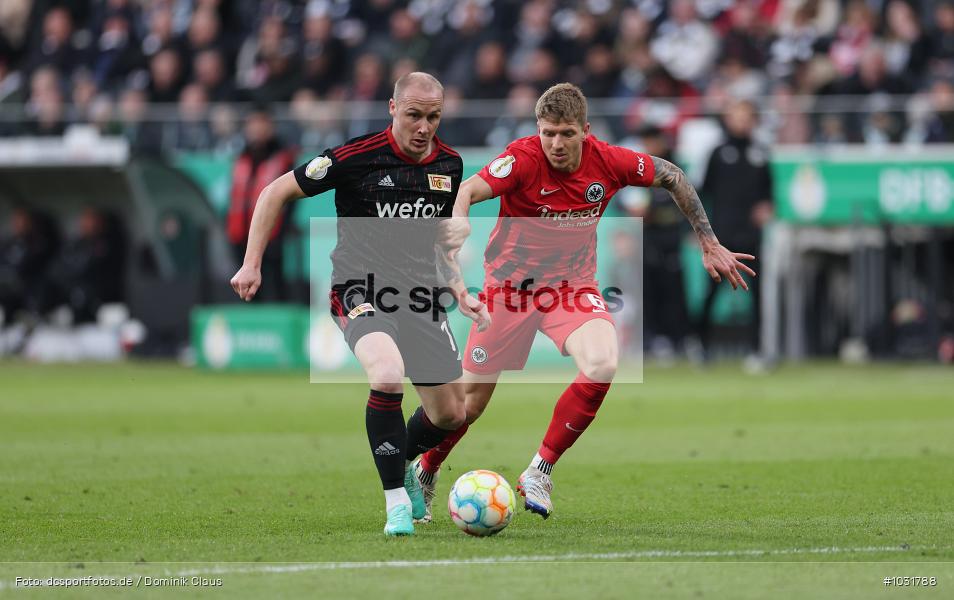 1. FC Union Berlin, Eintracht Frankfurt, Pokal, DFB-Pokal, Voetball, Sport, Le Football, Germany, Futbol, Fotball, Fussball, Deutschland, DFL, DFB, Calcio, 2022/23, Saison 2022/2023 - Bild-ID: 1031788 1. FC Union Berlin, Eintracht Frankfurt, Pokal, DFB-Pokal, Voetball, Sport, Le Football, Germany, Futbol, Fotball, Fussball, Deutschland, DFL, DFB, Calcio, 2022/23, Saison 2022/2023 - Bild-ID: 1031788