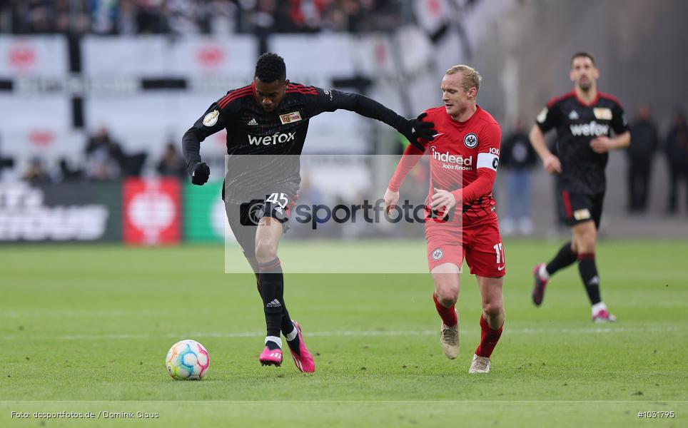 1. FC Union Berlin, Eintracht Frankfurt, Pokal, DFB-Pokal, Voetball, Sport, Le Football, Germany, Futbol, Fotball, Fussball, Deutschland, DFL, DFB, Calcio, 2022/23, Saison 2022/2023 - Bild-ID: 1031795 1. FC Union Berlin, Eintracht Frankfurt, Pokal, DFB-Pokal, Voetball, Sport, Le Football, Germany, Futbol, Fotball, Fussball, Deutschland, DFL, DFB, Calcio, 2022/23, Saison 2022/2023 - Bild-ID: 1031795