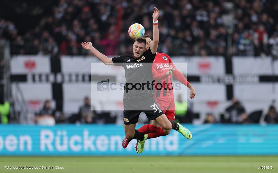 1. FC Union Berlin, Eintracht Frankfurt, Pokal, DFB-Pokal, Voetball, Sport, Le Football, Germany, Futbol, Fotball, Fussball, Deutschland, DFL, DFB, Calcio, 2022/23, Saison 2022/2023 - Bild-ID: 1031813 1. FC Union Berlin, Eintracht Frankfurt, Pokal, DFB-Pokal, Voetball, Sport, Le Football, Germany, Futbol, Fotball, Fussball, Deutschland, DFL, DFB, Calcio, 2022/23, Saison 2022/2023 - Bild-ID: 1031813