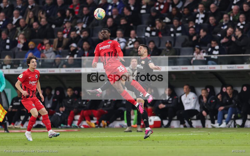 1. FC Union Berlin, Eintracht Frankfurt, Pokal, DFB-Pokal, Voetball, Sport, Le Football, Germany, Futbol, Fotball, Fussball, Deutschland, DFL, DFB, Calcio, 2022/23, Saison 2022/2023 - Bild-ID: 1031818 1. FC Union Berlin, Eintracht Frankfurt, Pokal, DFB-Pokal, Voetball, Sport, Le Football, Germany, Futbol, Fotball, Fussball, Deutschland, DFL, DFB, Calcio, 2022/23, Saison 2022/2023 - Bild-ID: 1031818