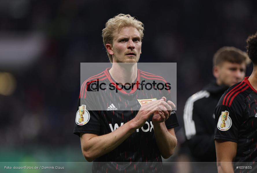 1. FC Union Berlin, Eintracht Frankfurt, Pokal, DFB-Pokal, Voetball, Sport, Le Football, Germany, Futbol, Fotball, Fussball, Deutschland, DFL, DFB, Calcio, 2022/23, Saison 2022/2023 - Bild-ID: 1031833 1. FC Union Berlin, Eintracht Frankfurt, Pokal, DFB-Pokal, Voetball, Sport, Le Football, Germany, Futbol, Fotball, Fussball, Deutschland, DFL, DFB, Calcio, 2022/23, Saison 2022/2023 - Bild-ID: 1031833
