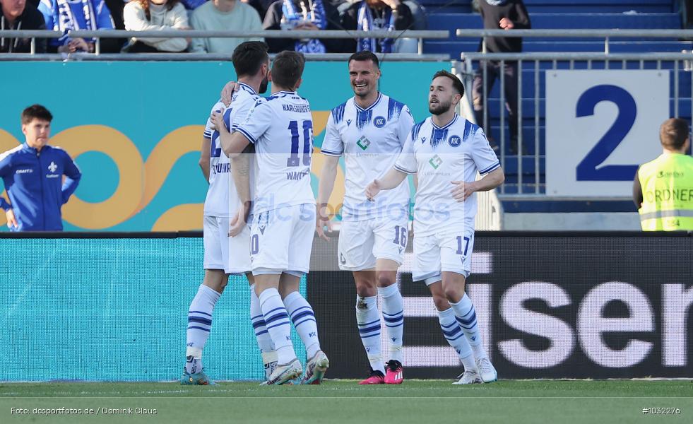 Karlsruher SC, SV Darmstadt 98, 2. Bundesliga, 2. Liga, Voetball, Sport, Le Football, Germany, Futbol, Fotball, Fussball, Deutschland, DFL, DFB, Calcio, 2022/23, Saison 2022/2023 - Bild-ID: 1032276