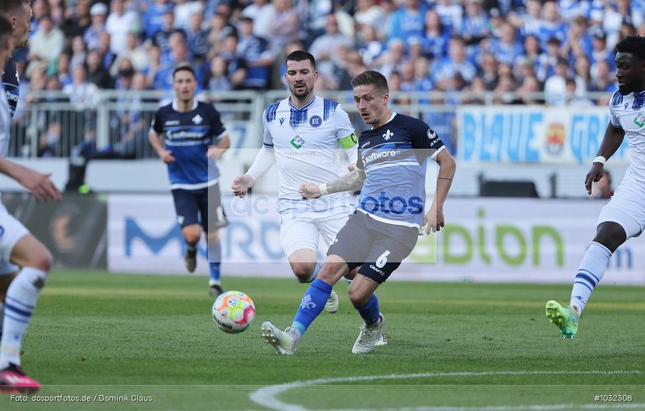 Karlsruher SC, SV Darmstadt 98, 2. Bundesliga, 2. Liga, Voetball, Sport, Le Football, Germany, Futbol, Fotball, Fussball, Deutschland, DFL, DFB, Calcio, 2022/23, Saison 2022/2023 - Bild-ID: 1032308