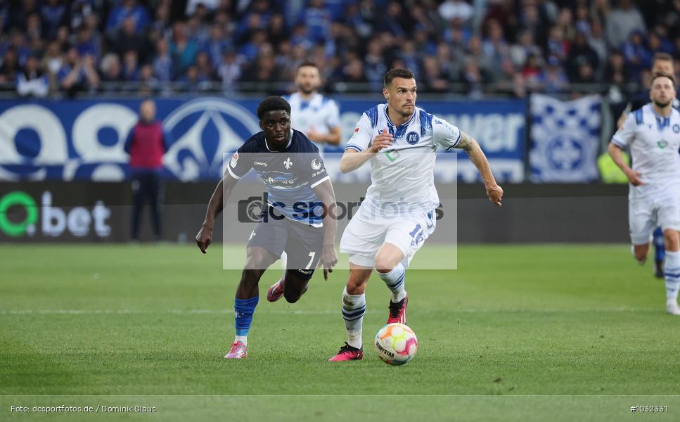 Karlsruher SC, SV Darmstadt 98, 2. Bundesliga, 2. Liga, Voetball, Sport, Le Football, Germany, Futbol, Fotball, Fussball, Deutschland, DFL, DFB, Calcio, 2022/23, Saison 2022/2023 - Bild-ID: 1032331