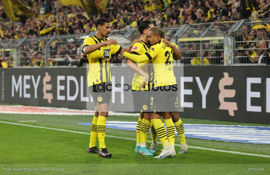 Eintracht Frankfurt, Borussia Dortmund, 1. Bundesliga, Bundesliga, Voetball, Sport, Le Football, Germany, Futbol, Fotball, Fussball, Deutschland, DFL, DFB, Calcio, 2022/23, Saison 2022/2023 - Bild-ID: 1032465