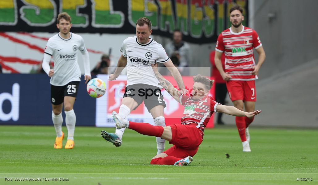FC Augsburg, Eintracht Frankfurt, 1. Bundesliga, Bundesliga, Voetball, Sport, Le Football, Germany, Futbol, Fotball, Fussball, Deutschland, DFL, DFB, Calcio, 2022/23, Saison 2022/2023 - Bild-ID: 1032712