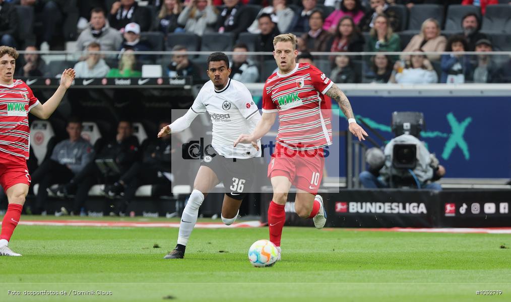FC Augsburg, Eintracht Frankfurt, 1. Bundesliga, Bundesliga, Voetball, Sport, Le Football, Germany, Futbol, Fotball, Fussball, Deutschland, DFL, DFB, Calcio, 2022/23, Saison 2022/2023 - Bild-ID: 1032719