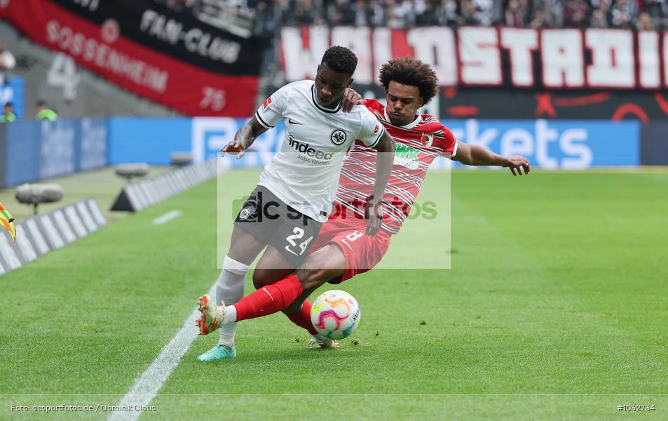 FC Augsburg, Eintracht Frankfurt, 1. Bundesliga, Bundesliga, Voetball, Sport, Le Football, Germany, Futbol, Fotball, Fussball, Deutschland, DFL, DFB, Calcio, 2022/23, Saison 2022/2023 - Bild-ID: 1032734