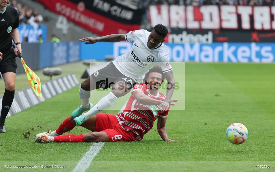 FC Augsburg, Eintracht Frankfurt, 1. Bundesliga, Bundesliga, Voetball, Sport, Le Football, Germany, Futbol, Fotball, Fussball, Deutschland, DFL, DFB, Calcio, 2022/23, Saison 2022/2023 - Bild-ID: 1032736