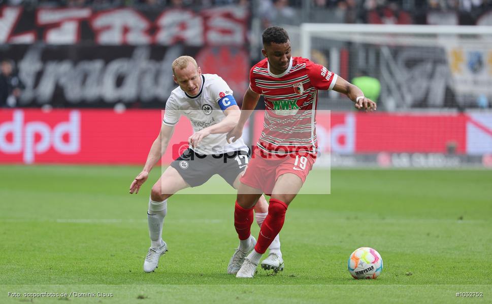 FC Augsburg, Eintracht Frankfurt, 1. Bundesliga, Bundesliga, Voetball, Sport, Le Football, Germany, Futbol, Fotball, Fussball, Deutschland, DFL, DFB, Calcio, 2022/23, Saison 2022/2023 - Bild-ID: 1032752