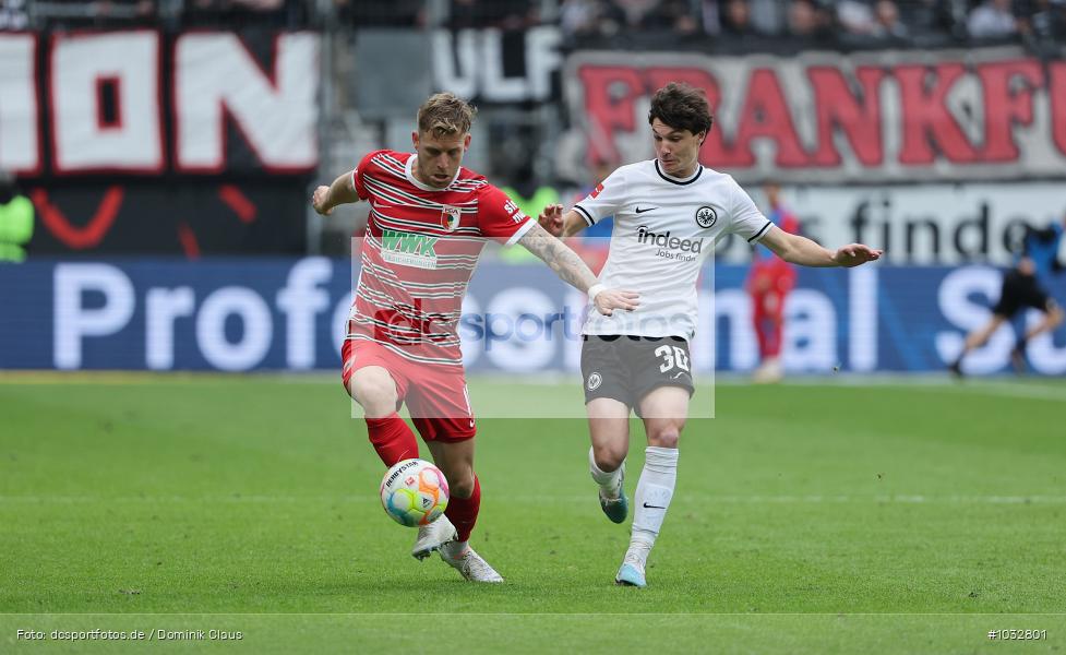 FC Augsburg, Eintracht Frankfurt, 1. Bundesliga, Bundesliga, Voetball, Sport, Le Football, Germany, Futbol, Fotball, Fussball, Deutschland, DFL, DFB, Calcio, 2022/23, Saison 2022/2023 - Bild-ID: 1032801