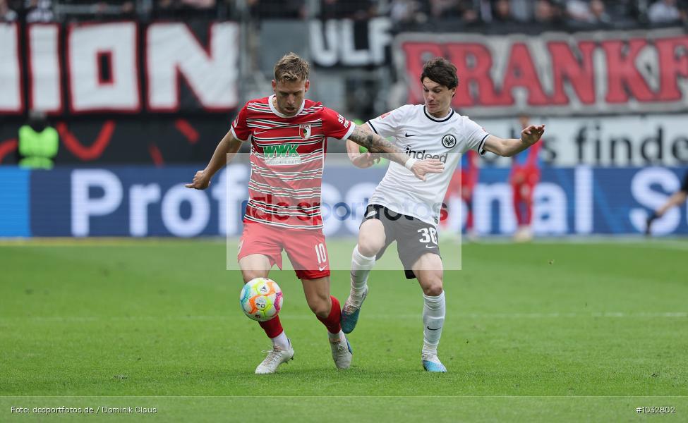 FC Augsburg, Eintracht Frankfurt, 1. Bundesliga, Bundesliga, Voetball, Sport, Le Football, Germany, Futbol, Fotball, Fussball, Deutschland, DFL, DFB, Calcio, 2022/23, Saison 2022/2023 - Bild-ID: 1032802