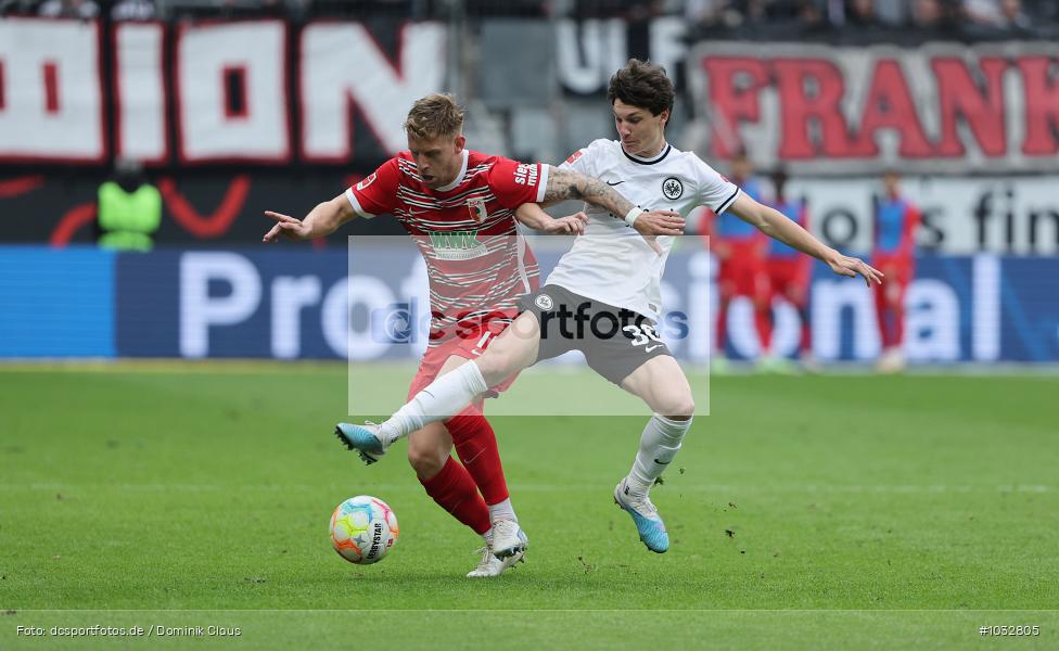 FC Augsburg, Eintracht Frankfurt, 1. Bundesliga, Bundesliga, Voetball, Sport, Le Football, Germany, Futbol, Fotball, Fussball, Deutschland, DFL, DFB, Calcio, 2022/23, Saison 2022/2023 - Bild-ID: 1032805