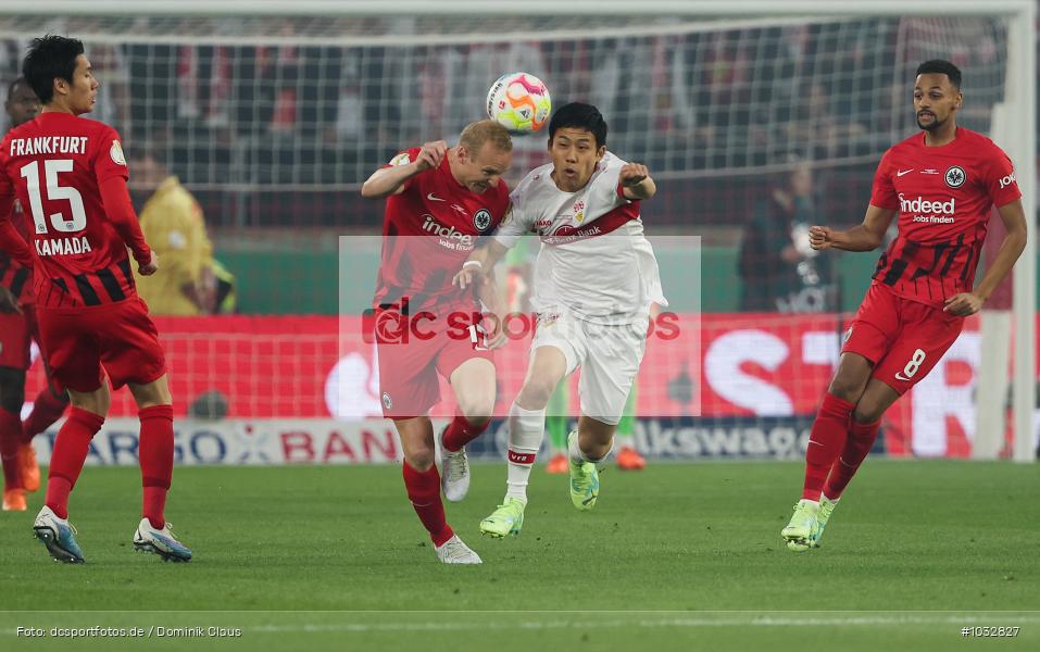 Eintracht Frankfurt, VfB Stuttgart, Pokal, DFB-Pokal, Voetball, Sport, Le Football, Germany, Futbol, Fotball, Fussball, Deutschland, DFL, DFB, Calcio, 2022/23, Saison 2022/2023 - Bild-ID: 1032827