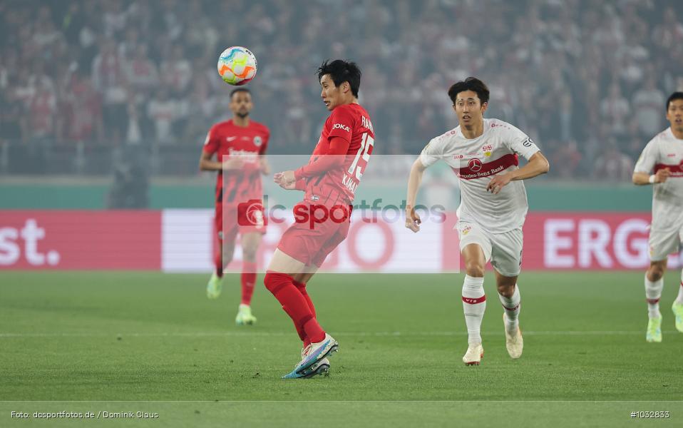 Eintracht Frankfurt, VfB Stuttgart, Pokal, DFB-Pokal, Voetball, Sport, Le Football, Germany, Futbol, Fotball, Fussball, Deutschland, DFL, DFB, Calcio, 2022/23, Saison 2022/2023 - Bild-ID: 1032833