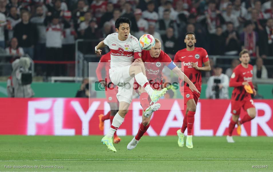 Eintracht Frankfurt, VfB Stuttgart, Pokal, DFB-Pokal, Voetball, Sport, Le Football, Germany, Futbol, Fotball, Fussball, Deutschland, DFL, DFB, Calcio, 2022/23, Saison 2022/2023 - Bild-ID: 1032845