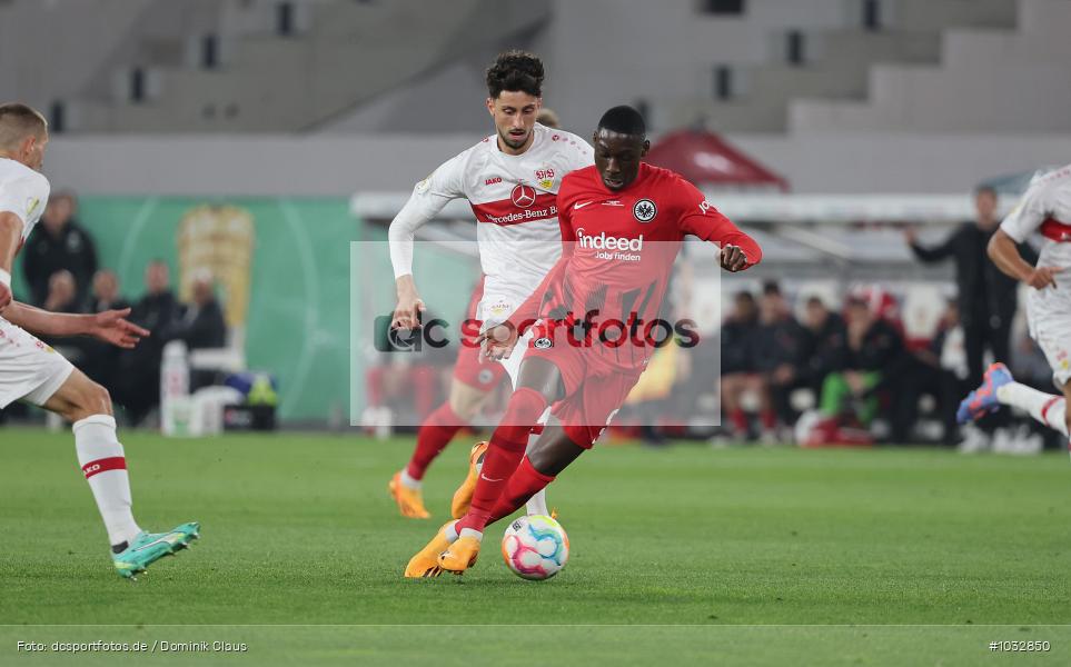 Eintracht Frankfurt, VfB Stuttgart, Pokal, DFB-Pokal, Voetball, Sport, Le Football, Germany, Futbol, Fotball, Fussball, Deutschland, DFL, DFB, Calcio, 2022/23, Saison 2022/2023 - Bild-ID: 1032850