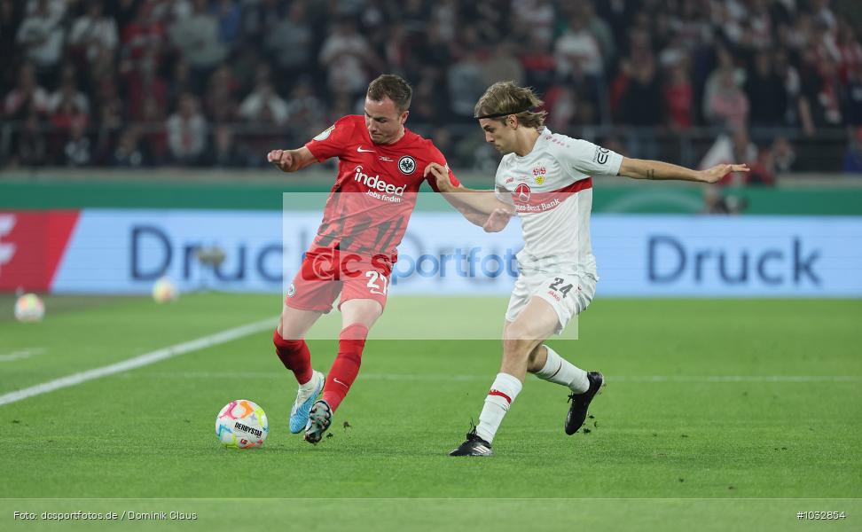 Eintracht Frankfurt, VfB Stuttgart, Pokal, DFB-Pokal, Voetball, Sport, Le Football, Germany, Futbol, Fotball, Fussball, Deutschland, DFL, DFB, Calcio, 2022/23, Saison 2022/2023 - Bild-ID: 1032854