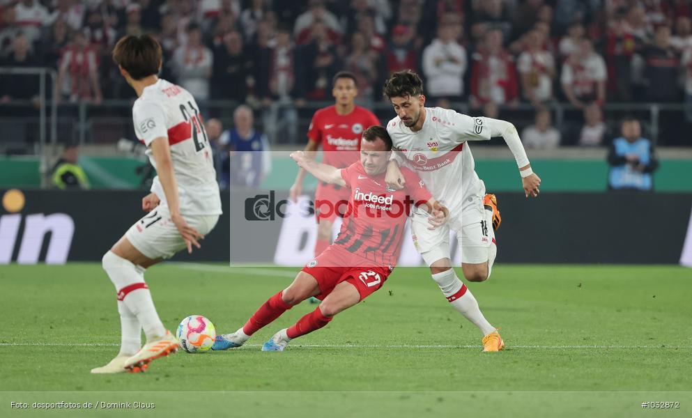 Eintracht Frankfurt, VfB Stuttgart, Pokal, DFB-Pokal, Voetball, Sport, Le Football, Germany, Futbol, Fotball, Fussball, Deutschland, DFL, DFB, Calcio, 2022/23, Saison 2022/2023 - Bild-ID: 1032872