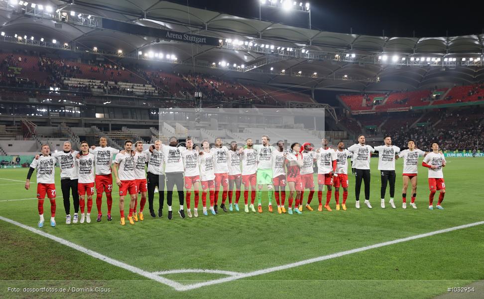 Eintracht Frankfurt, VfB Stuttgart, Pokal, DFB-Pokal, Voetball, Sport, Le Football, Germany, Futbol, Fotball, Fussball, Deutschland, DFL, DFB, Calcio, 2022/23, Saison 2022/2023 - Bild-ID: 1032954