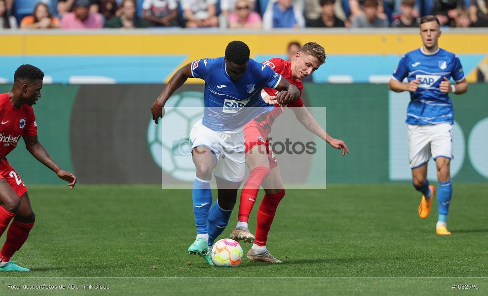 Eintracht Frankfurt, TSG 1899 Hoffenheim, 1. Bundesliga, Bundesliga, Voetball, Sport, Le Football, Germany, Futbol, Fotball, Fussball, Deutschland, DFL, DFB, Calcio, 2022/23, Saison 2022/2023 - Bild-ID: 1032996 Eintracht Frankfurt, TSG 1899 Hoffenheim, 1. Bundesliga, Bundesliga, Voetball, Sport, Le Football, Germany, Futbol, Fotball, Fussball, Deutschland, DFL, DFB, Calcio, 2022/23, Saison 2022/2023 - Bild-ID: 1032996