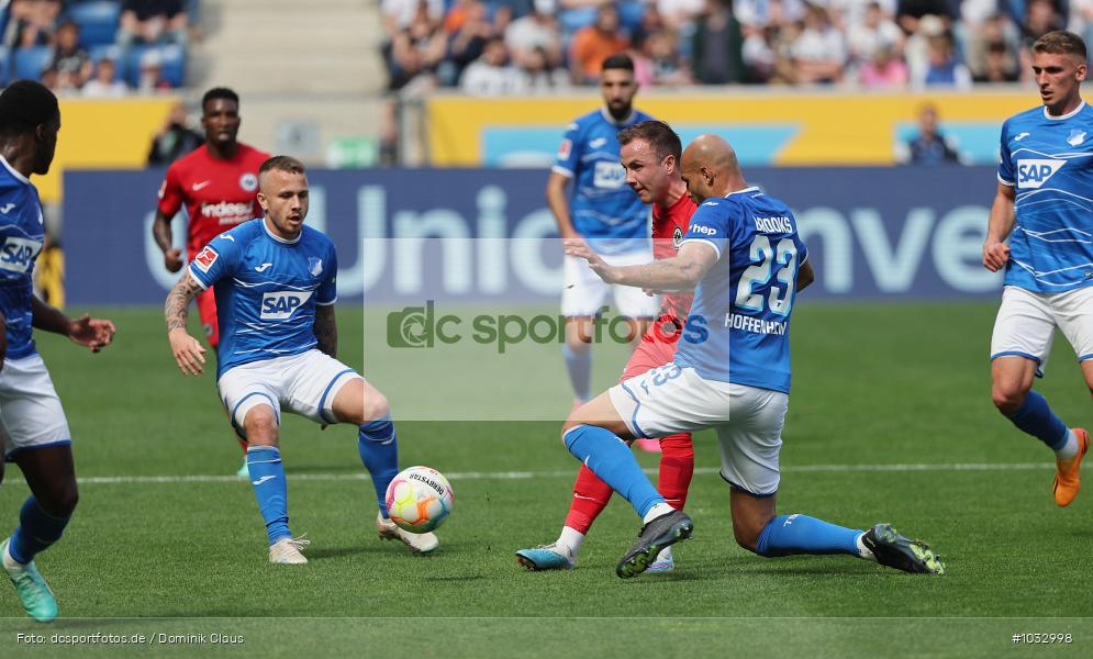 Eintracht Frankfurt, TSG 1899 Hoffenheim, 1. Bundesliga, Bundesliga, Voetball, Sport, Le Football, Germany, Futbol, Fotball, Fussball, Deutschland, DFL, DFB, Calcio, 2022/23, Saison 2022/2023 - Bild-ID: 1032998 Eintracht Frankfurt, TSG 1899 Hoffenheim, 1. Bundesliga, Bundesliga, Voetball, Sport, Le Football, Germany, Futbol, Fotball, Fussball, Deutschland, DFL, DFB, Calcio, 2022/23, Saison 2022/2023 - Bild-ID: 1032998
