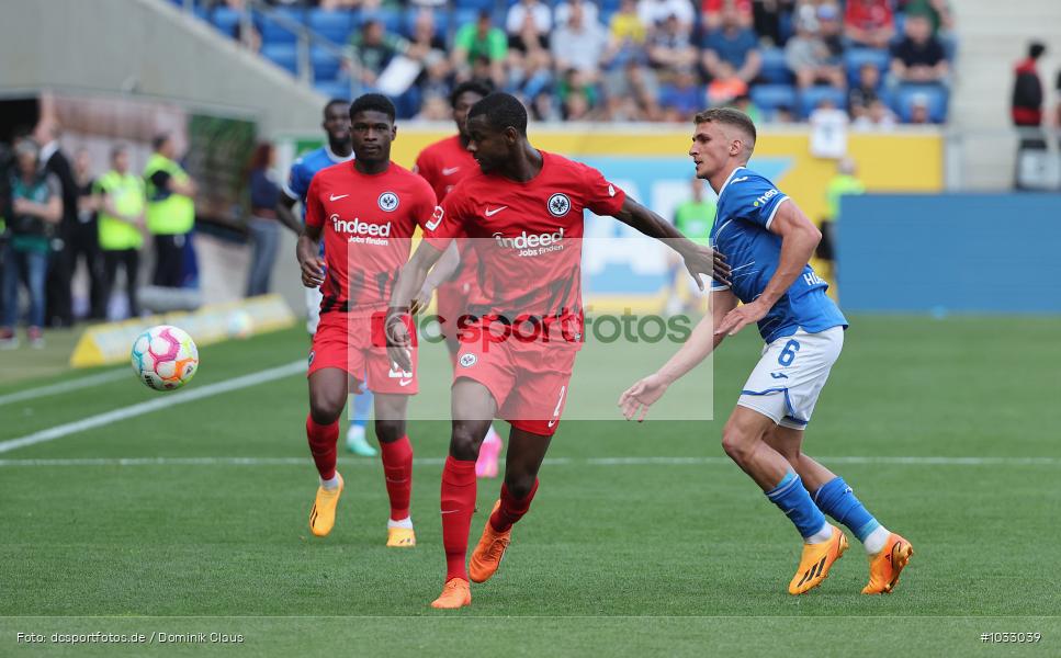 Eintracht Frankfurt, TSG 1899 Hoffenheim, 1. Bundesliga, Bundesliga, Voetball, Sport, Le Football, Germany, Futbol, Fotball, Fussball, Deutschland, DFL, DFB, Calcio, 2022/23, Saison 2022/2023 - Bild-ID: 1033039 Eintracht Frankfurt, TSG 1899 Hoffenheim, 1. Bundesliga, Bundesliga, Voetball, Sport, Le Football, Germany, Futbol, Fotball, Fussball, Deutschland, DFL, DFB, Calcio, 2022/23, Saison 2022/2023 - Bild-ID: 1033039