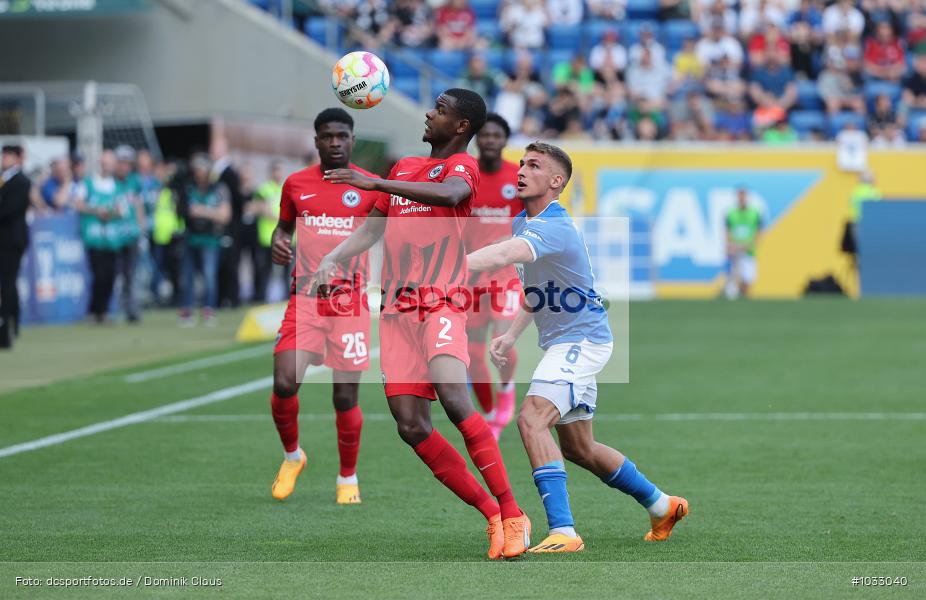 Eintracht Frankfurt, TSG 1899 Hoffenheim, 1. Bundesliga, Bundesliga, Voetball, Sport, Le Football, Germany, Futbol, Fotball, Fussball, Deutschland, DFL, DFB, Calcio, 2022/23, Saison 2022/2023 - Bild-ID: 1033040 Eintracht Frankfurt, TSG 1899 Hoffenheim, 1. Bundesliga, Bundesliga, Voetball, Sport, Le Football, Germany, Futbol, Fotball, Fussball, Deutschland, DFL, DFB, Calcio, 2022/23, Saison 2022/2023 - Bild-ID: 1033040