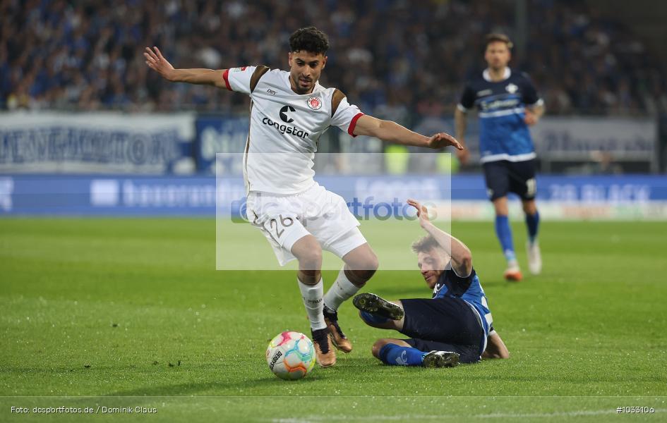 FC Sankt Pauli, FC St. Pauli, SV Darmstadt 98, 2. Bundesliga, 2. Liga, Voetball, Sport, Le Football, Germany, Futbol, Fotball, Fussball, Deutschland, DFL, DFB, Calcio, 2022/23, Saison 2022/2023 - Bild-ID: 1033106