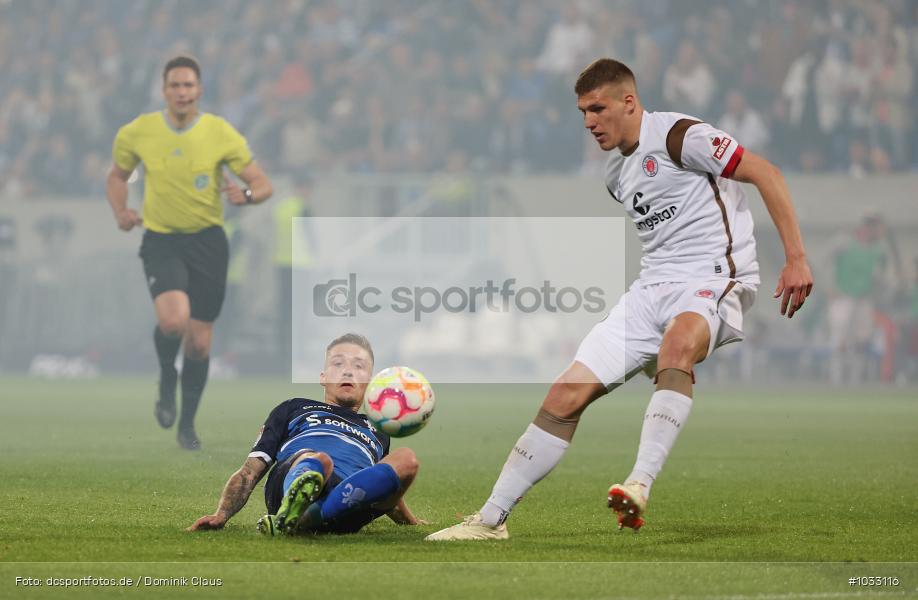 FC Sankt Pauli, FC St. Pauli, SV Darmstadt 98, 2. Bundesliga, 2. Liga, Voetball, Sport, Le Football, Germany, Futbol, Fotball, Fussball, Deutschland, DFL, DFB, Calcio, 2022/23, Saison 2022/2023 - Bild-ID: 1033116