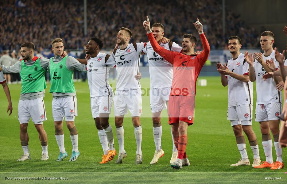 FC Sankt Pauli, FC St. Pauli, SV Darmstadt 98, 2. Bundesliga, 2. Liga, Voetball, Sport, Le Football, Germany, Futbol, Fotball, Fussball, Deutschland, DFL, DFB, Calcio, 2022/23, Saison 2022/2023 - Bild-ID: 1033144