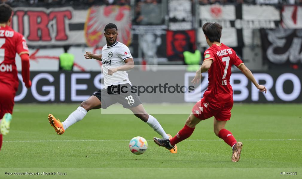 1. FSV Mainz 05, Eintracht Frankfurt, 1. Bundesliga, Bundesliga, Voetball, Sport, Le Football, Germany, Futbol, Fotball, Fussball, Deutschland, DFL, DFB, Calcio, 2022/23, Saison 2022/2023 - Bild-ID: 1033225 1. FSV Mainz 05, Eintracht Frankfurt, 1. Bundesliga, Bundesliga, Voetball, Sport, Le Football, Germany, Futbol, Fotball, Fussball, Deutschland, DFL, DFB, Calcio, 2022/23, Saison 2022/2023 - Bild-ID: 1033225