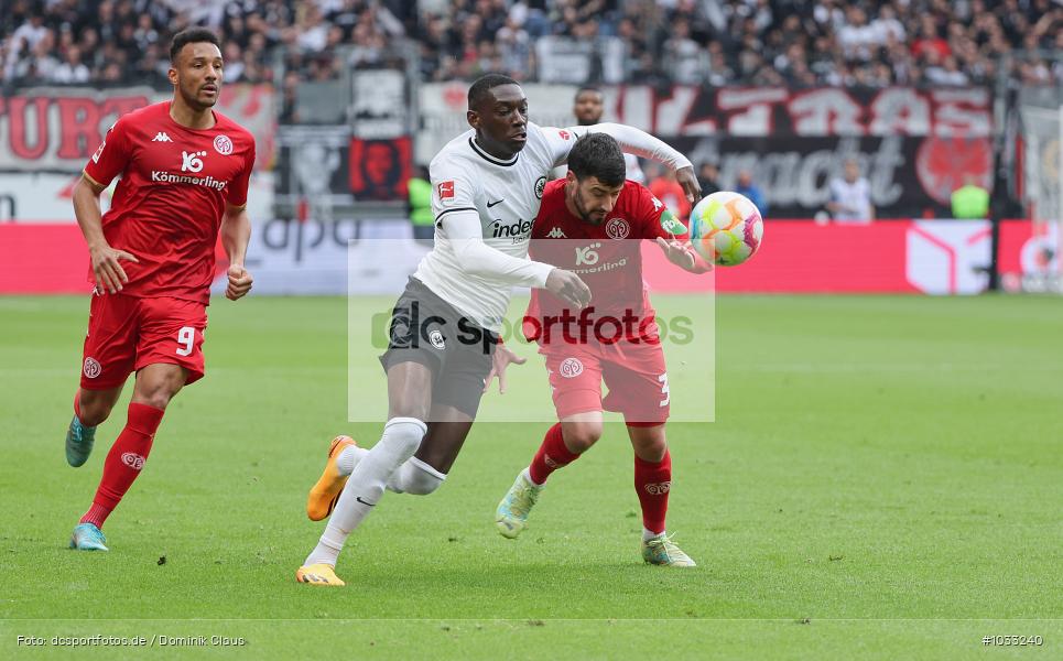 1. FSV Mainz 05, Eintracht Frankfurt, 1. Bundesliga, Bundesliga, Voetball, Sport, Le Football, Germany, Futbol, Fotball, Fussball, Deutschland, DFL, DFB, Calcio, 2022/23, Saison 2022/2023 - Bild-ID: 1033240