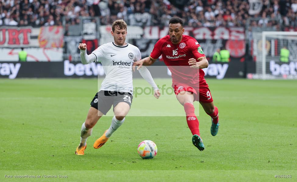 1. FSV Mainz 05, Eintracht Frankfurt, 1. Bundesliga, Bundesliga, Voetball, Sport, Le Football, Germany, Futbol, Fotball, Fussball, Deutschland, DFL, DFB, Calcio, 2022/23, Saison 2022/2023 - Bild-ID: 1033253