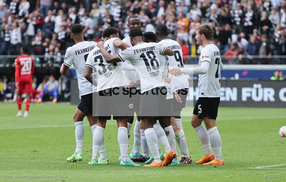 1. FSV Mainz 05, Eintracht Frankfurt, 1. Bundesliga, Bundesliga, Voetball, Sport, Le Football, Germany, Futbol, Fotball, Fussball, Deutschland, DFL, DFB, Calcio, 2022/23, Saison 2022/2023 - Bild-ID: 1033273 1. FSV Mainz 05, Eintracht Frankfurt, 1. Bundesliga, Bundesliga, Voetball, Sport, Le Football, Germany, Futbol, Fotball, Fussball, Deutschland, DFL, DFB, Calcio, 2022/23, Saison 2022/2023 - Bild-ID: 1033273