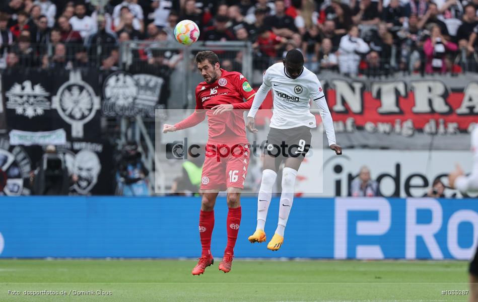 1. FSV Mainz 05, Eintracht Frankfurt, 1. Bundesliga, Bundesliga, Voetball, Sport, Le Football, Germany, Futbol, Fotball, Fussball, Deutschland, DFL, DFB, Calcio, 2022/23, Saison 2022/2023 - Bild-ID: 1033287 1. FSV Mainz 05, Eintracht Frankfurt, 1. Bundesliga, Bundesliga, Voetball, Sport, Le Football, Germany, Futbol, Fotball, Fussball, Deutschland, DFL, DFB, Calcio, 2022/23, Saison 2022/2023 - Bild-ID: 1033287
