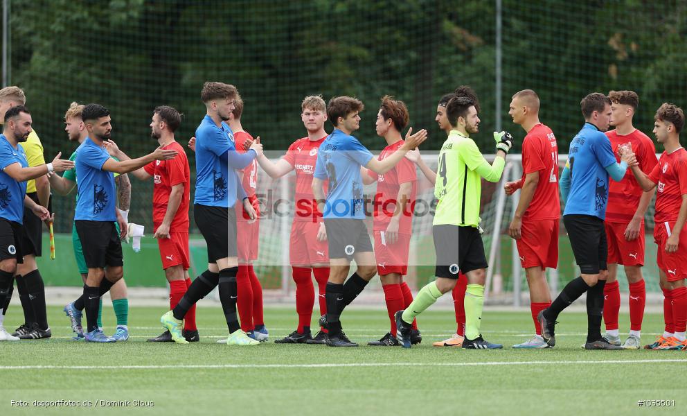 1. FC Germania Ober-Roden, SV Rot-Weiß Walldorf, Verbandsliga, Voetball, Sport, Le Football, Germany, Futbol, Fotball, Fussball, Deutschland, DFL, DFB, Calcio, 2023/24, Saison 2023/2024 - Bild-ID: 1035501