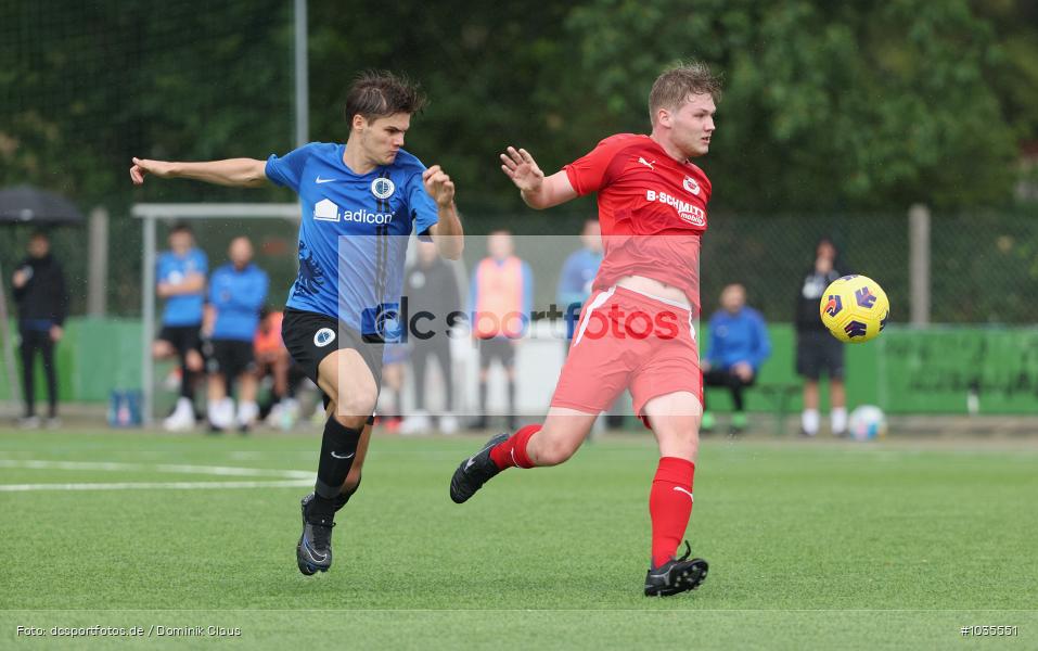 1. FC Germania Ober-Roden, SV Rot-Weiß Walldorf, Verbandsliga, Voetball, Sport, Le Football, Germany, Futbol, Fotball, Fussball, Deutschland, DFL, DFB, Calcio, 2023/24, Saison 2023/2024 - Bild-ID: 1035551