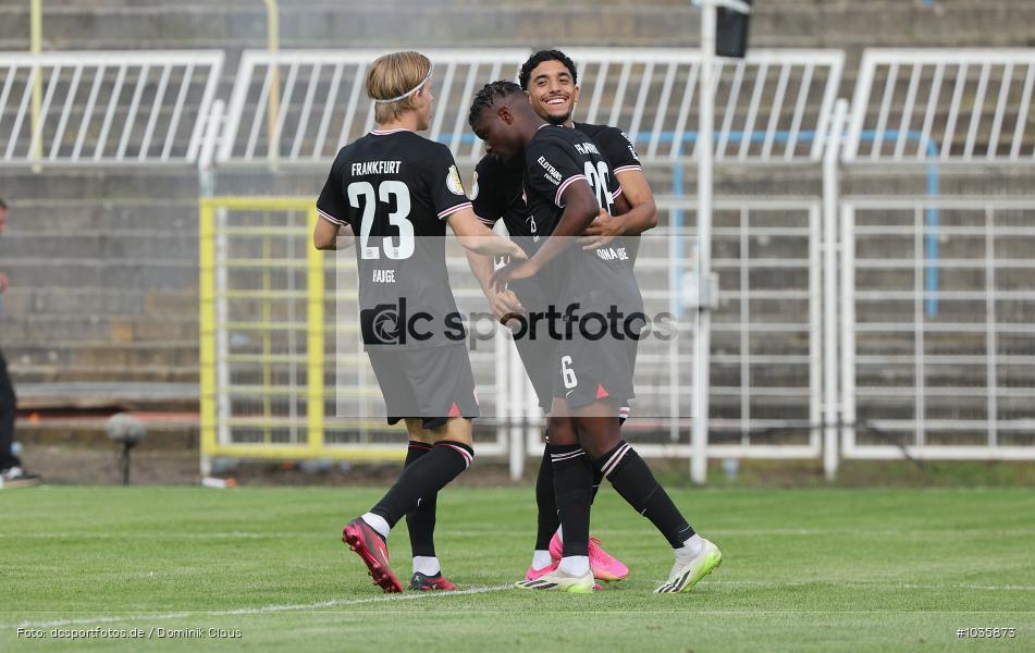 Eintracht Frankfurt, 1. FC Lokomotive Leipzig, Pokal, DFB-Pokal, Voetball, Sport, Le Football, Germany, Futbol, Fotball, Fussball, Deutschland, DFL, DFB, Calcio, 2023/24, Saison 2023/2024 - Bild-ID: 1035873