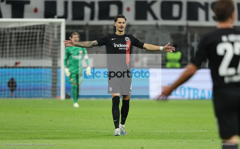 PFC Levski Sofia, Eintracht Frankfurt, UECL, Conference League, UEFA, Voetball, Sport, Le Football, Germany, Futbol, Fotball, Fussball, Deutschland, DFL, DFB, Calcio, 2023/24, Saison 2023/2024 - Bild-ID: 1036663