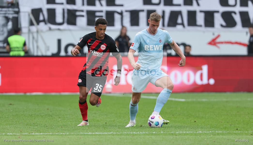 1. FC Köln, Eintracht Frankfurt, Bundesliga, Voetball, Sport, Le Football, Germany, Futbol, Fotball, Fussball, Deutschland, DFL, DFB, Calcio, 2023/24, Saison 2023/2024 - Bild-ID: 1036903