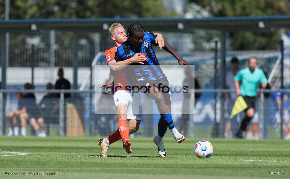 SV Waldhof Mannheim, SV Darmstadt 98, Testspiel, Voetball, Sport, Le Football, Germany, Futbol, Fotball, Fussball, Deutschland, DFL, DFB, Calcio, 2023/24, Saison 2023/2024 - Bild-ID: 1037024